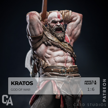 Kratos | God of War | Handcrafted Figure