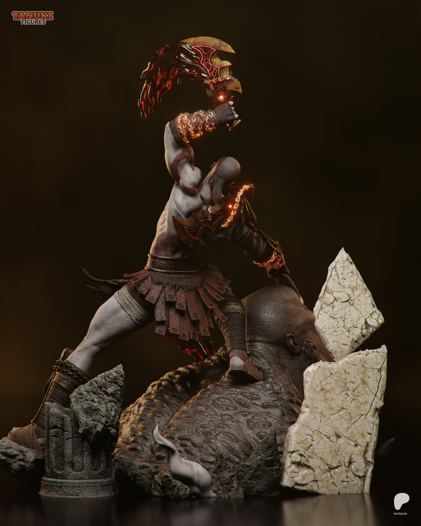 Kratos | God of War | Handcrafted Figure
