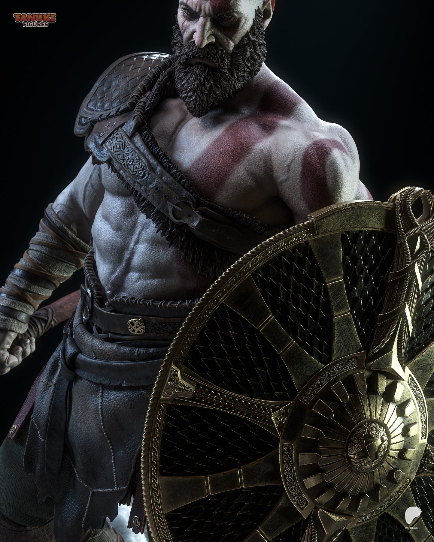 Kratos | God of War | Handcrafted Figure