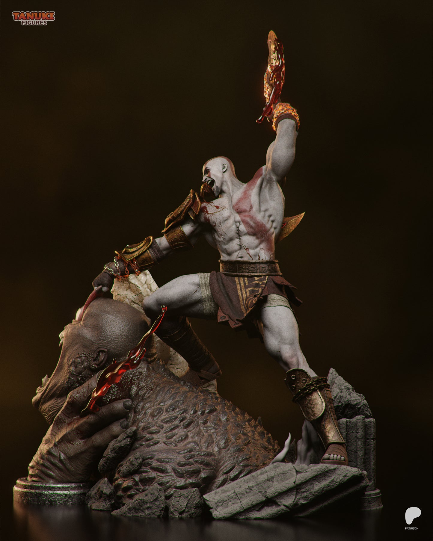 Kratos | God of War | Handcrafted Figure