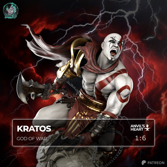 Kratos | God of War | Handcrafted Figure