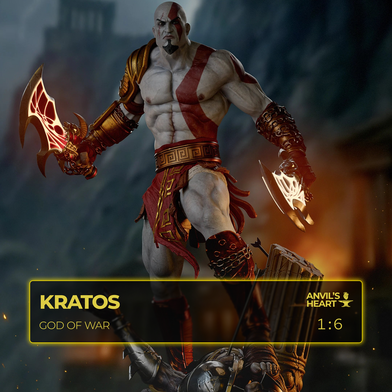Kratos | God of War | Handcrafted Figure