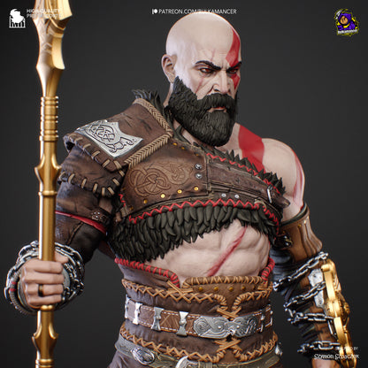 Kratos | God of War | Handcrafted Figure