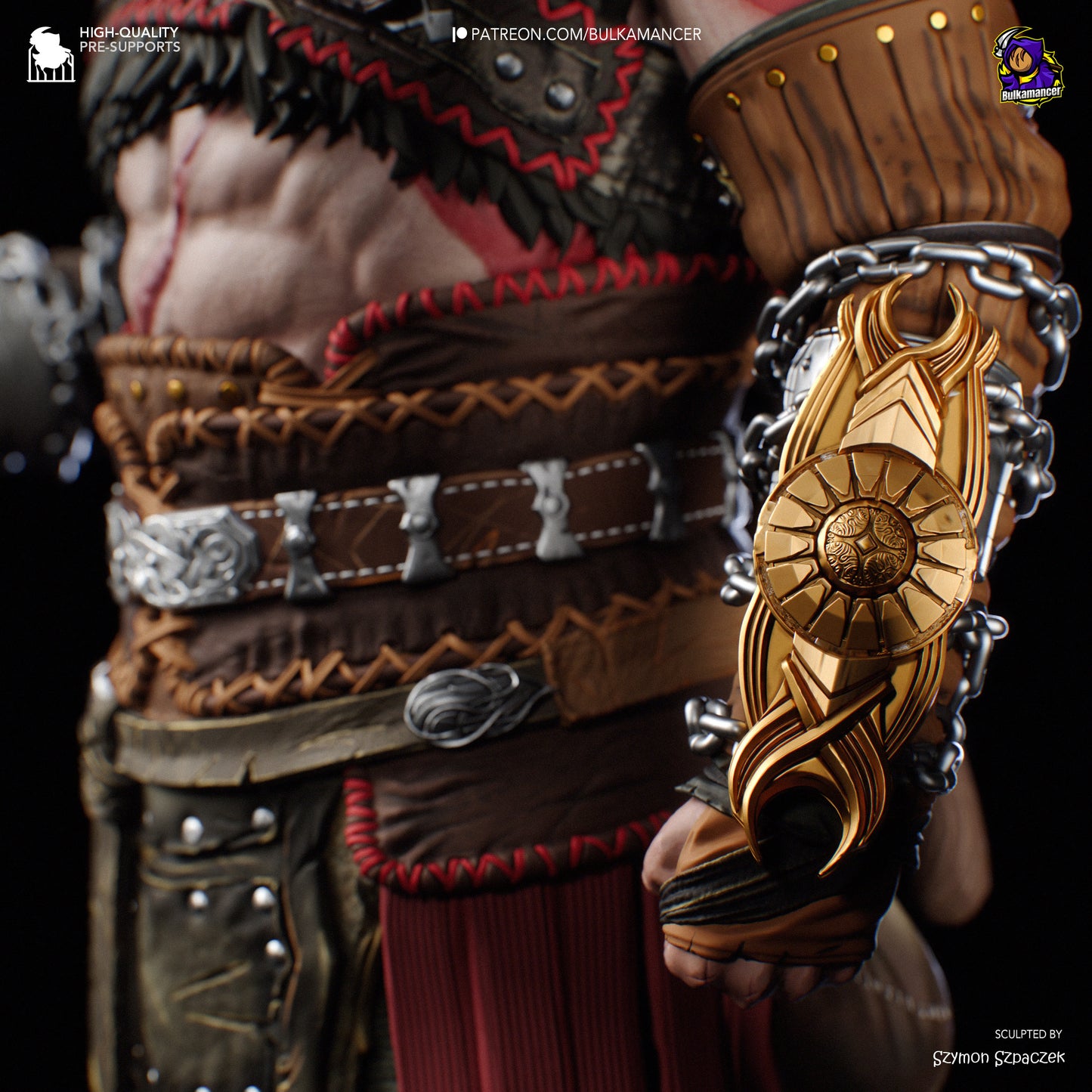 Kratos | God of War | Handcrafted Figure