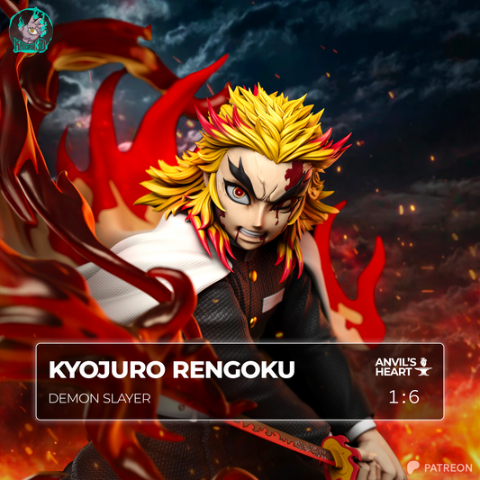 Kyojuro Rengoku | Demon Slayer | Handcrafted Figure