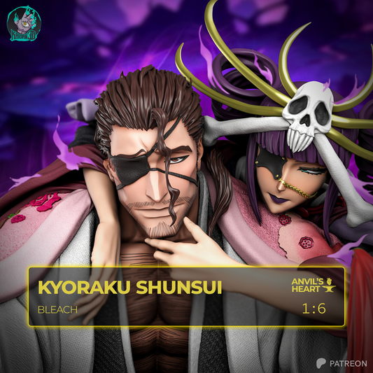 Kyoraku Shunsui | Bleach | Handcrafted Figure