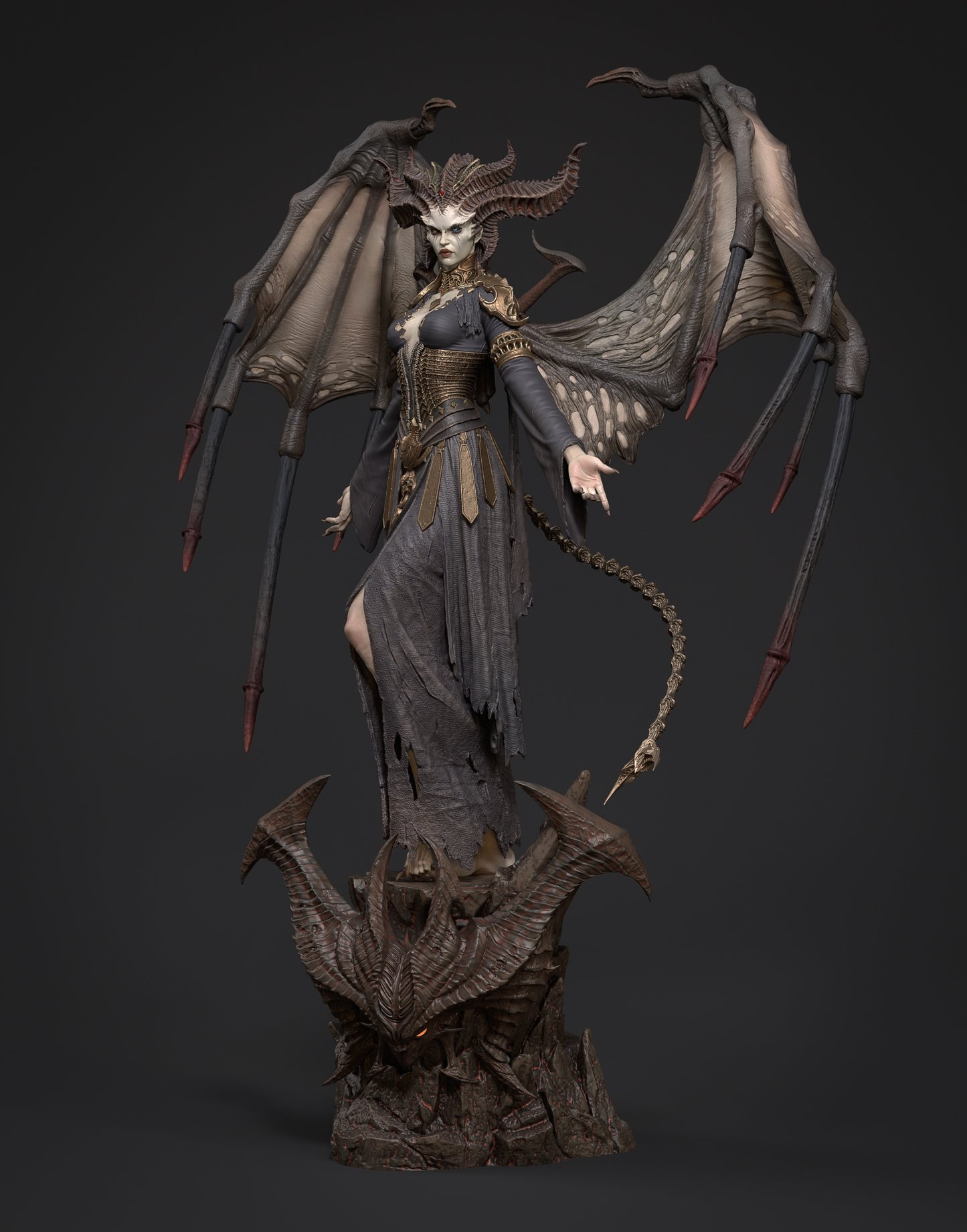 Lilith | Diablo IV | Handcrafted Figure
