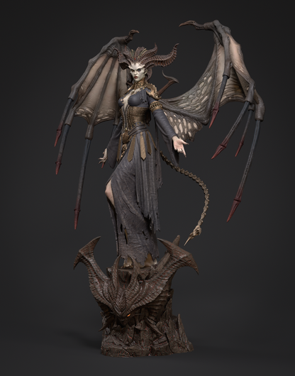 Lilith | Diablo IV | Handcrafted Figure