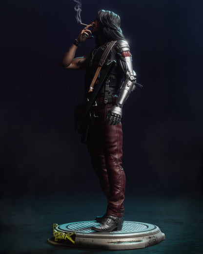 Johnny Silverhand | Cyberpunk 2077 | Handcrafted Figure