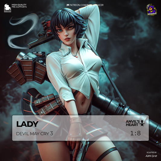 Lady | Devil May Cry 3 | Handcrafted Figure