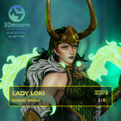 Lady of Mischief | Handcrafted Figure