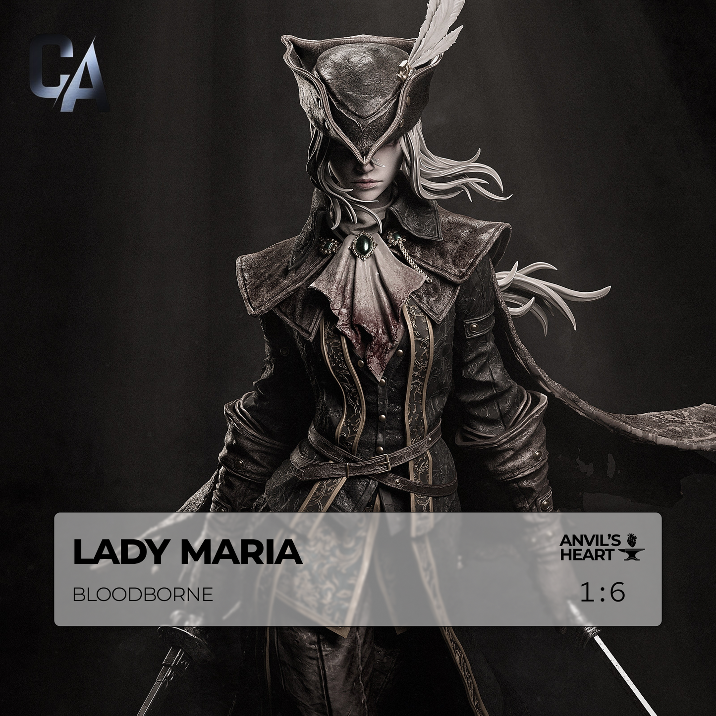 Lady Maria | Bloodborne | Handcrafted Figure