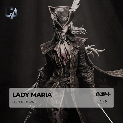 Lady Maria | Bloodborne | Handcrafted Figure