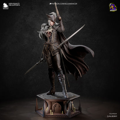 Crimson Huntress | Handcrafted Figure
