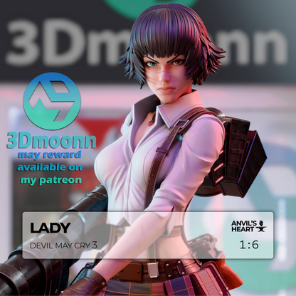 Lady | Devil May Cry 3 | Handcrafted Figure