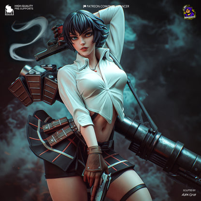 Lady | Devil May Cry 3 | Handcrafted Figure