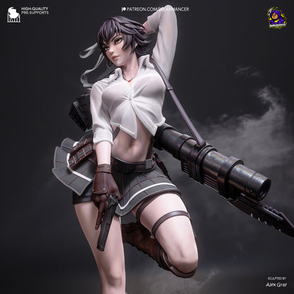 Lady | Devil May Cry 3 | Handcrafted Figure