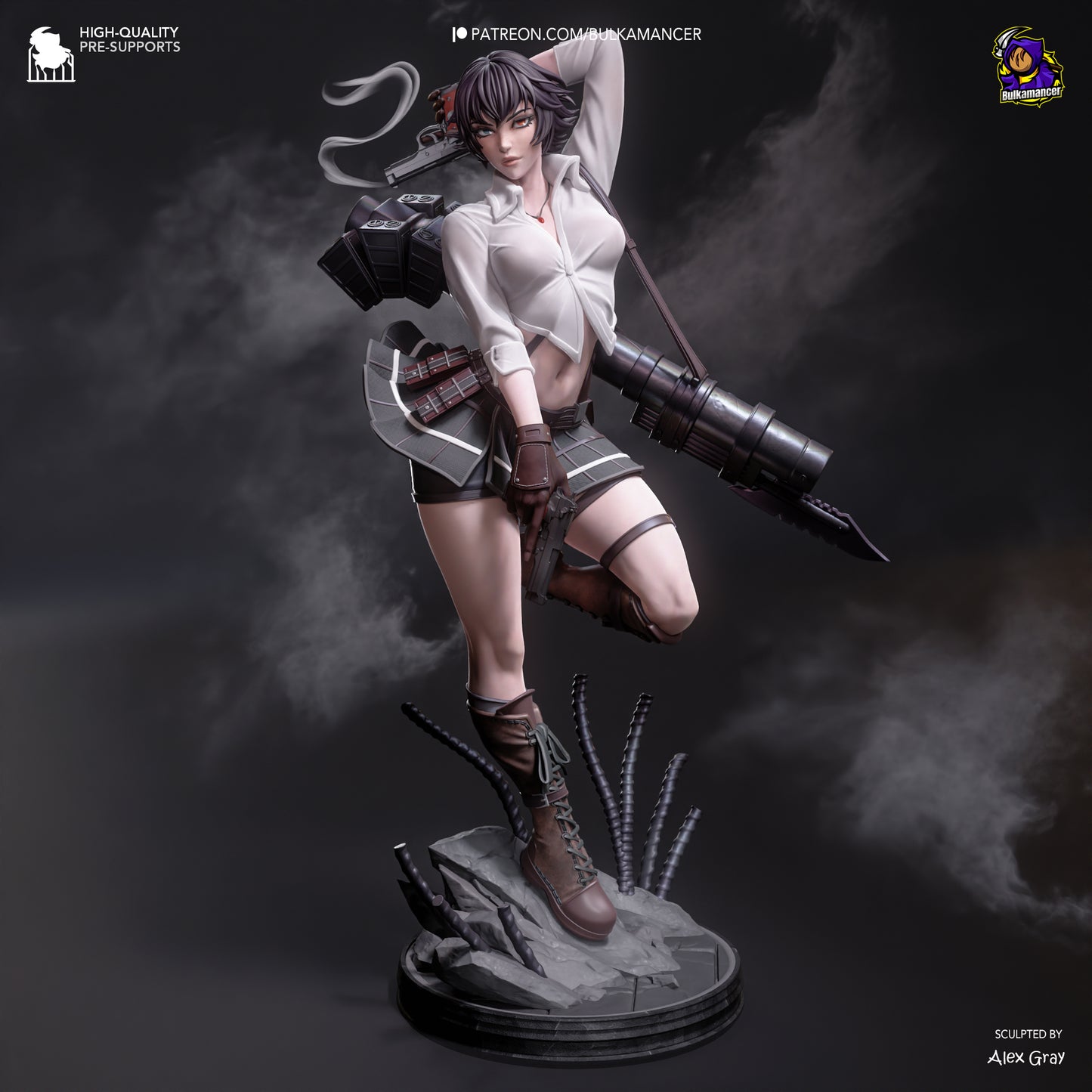 Lady | Devil May Cry 3 | Handcrafted Figure