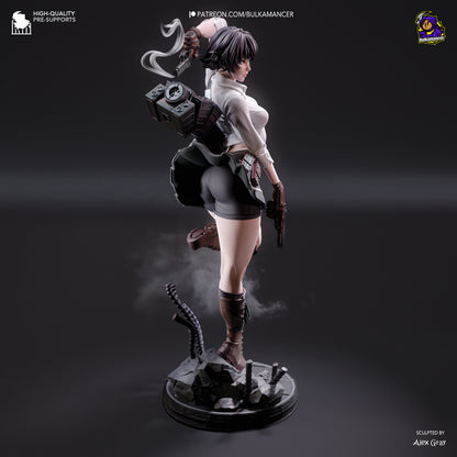 Lady | Devil May Cry 3 | Handcrafted Figure