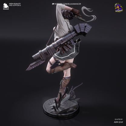 Lady | Devil May Cry 3 | Handcrafted Figure