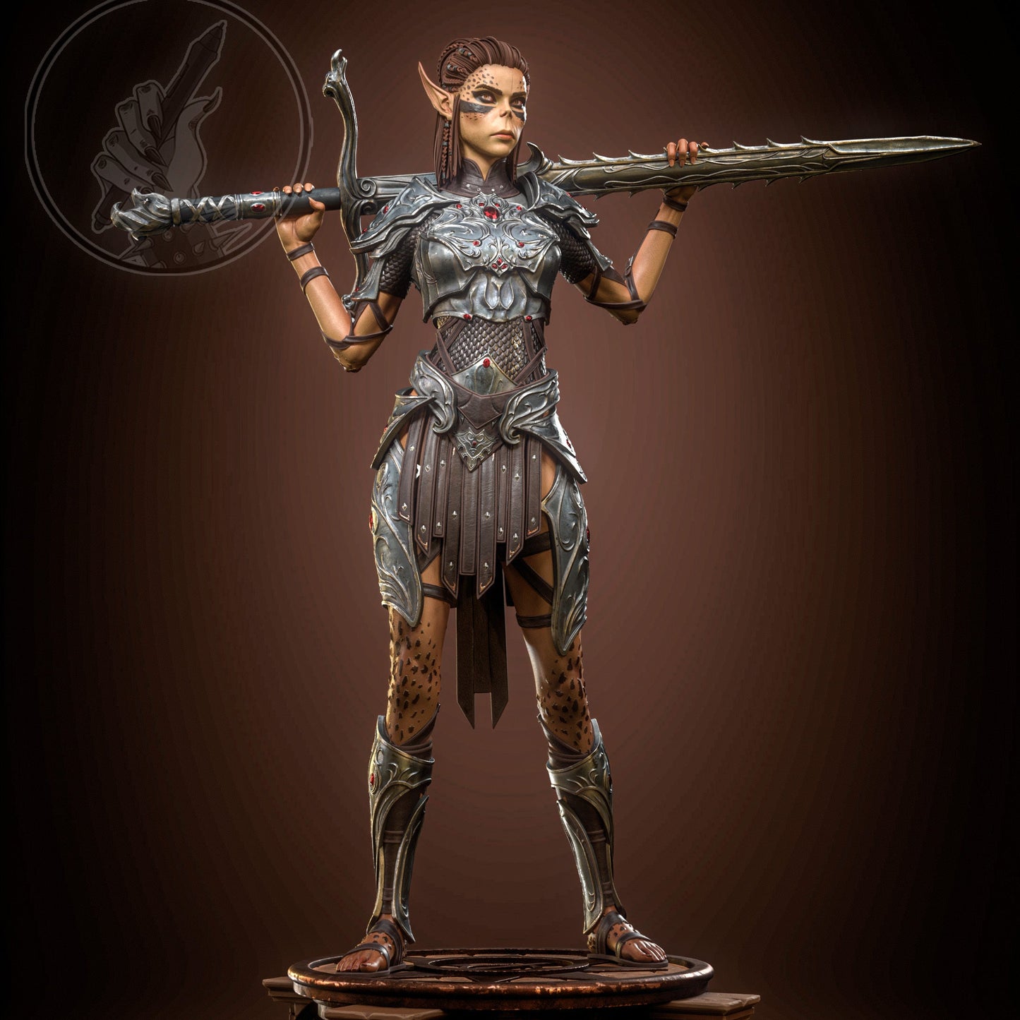 Lae’zel | Baldur's Gate 3 | Handcrafted Figure