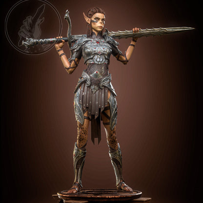 Lae’zel | Baldur's Gate 3 | Handcrafted Figure