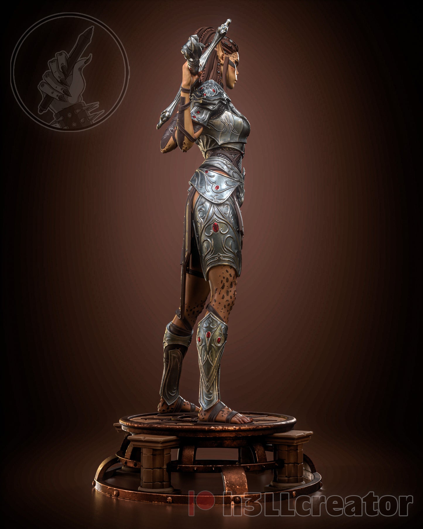 Lae’zel | Baldur's Gate 3 | Handcrafted Figure