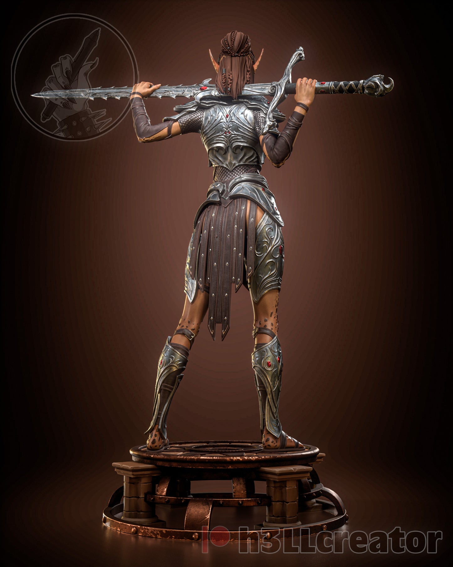 Lae’zel | Baldur's Gate 3 | Handcrafted Figure