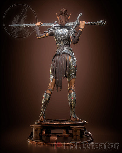 Lae’zel | Baldur's Gate 3 | Handcrafted Figure