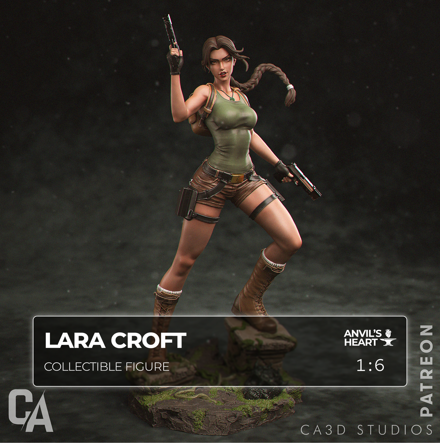 Lara Croft | Collectible Figure | Handcrafted Figure