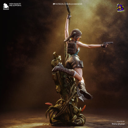 Lara Croft | Fan art version | Handcrafted Figure