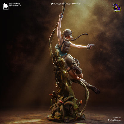 Lara Croft | Fan art version | Handcrafted Figure