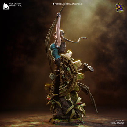 Lara Croft | Fan art version | Handcrafted Figure