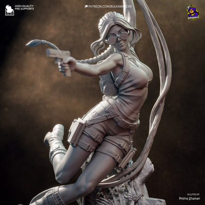 Lara Croft | Fan art version | Handcrafted Figure
