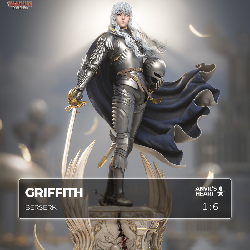 White Hawk Commander | Handcrafted Figure