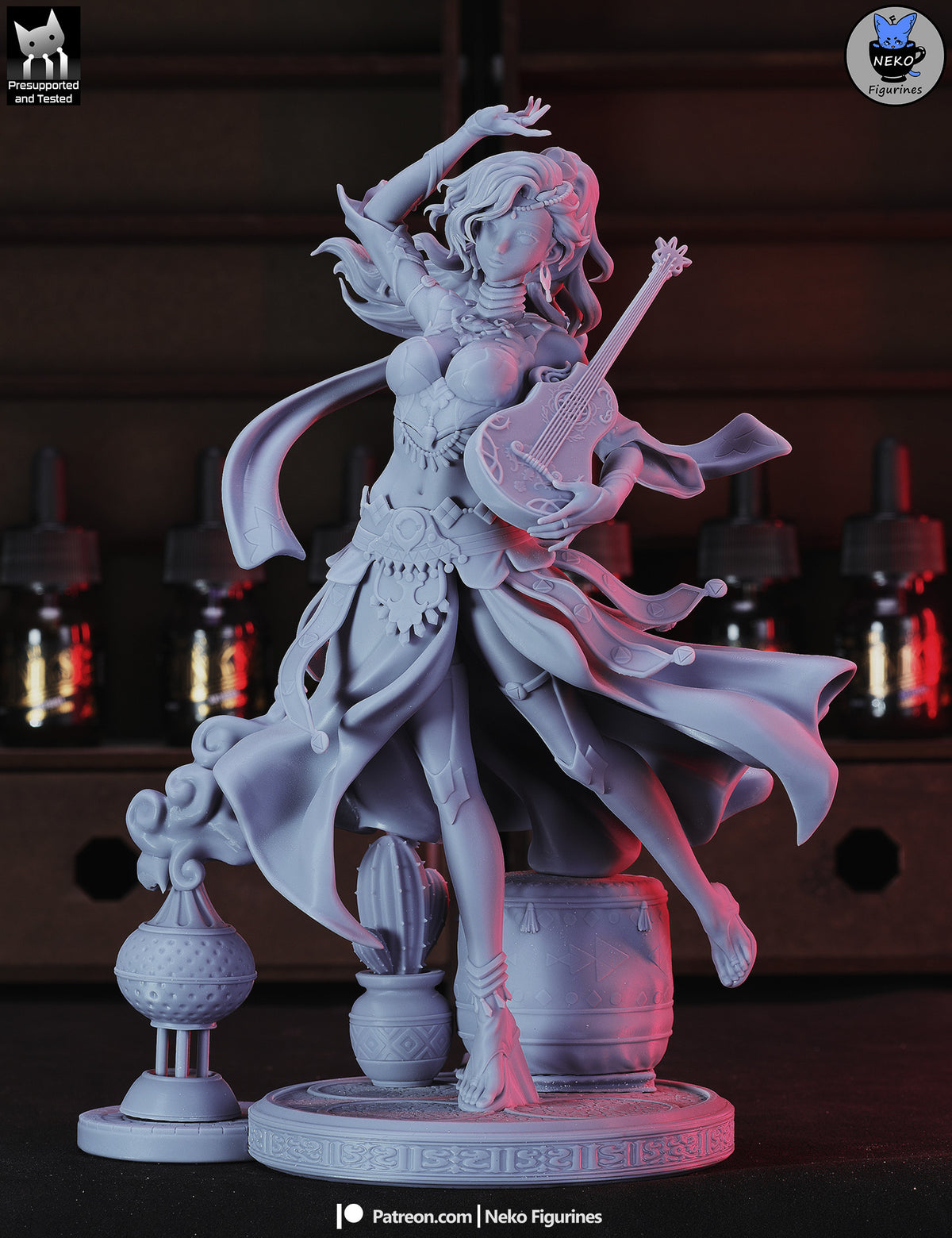 Azure Dancer | Handcrafted Figure