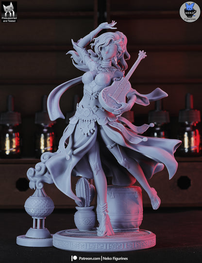 Azure Dancer | Handcrafted Figure