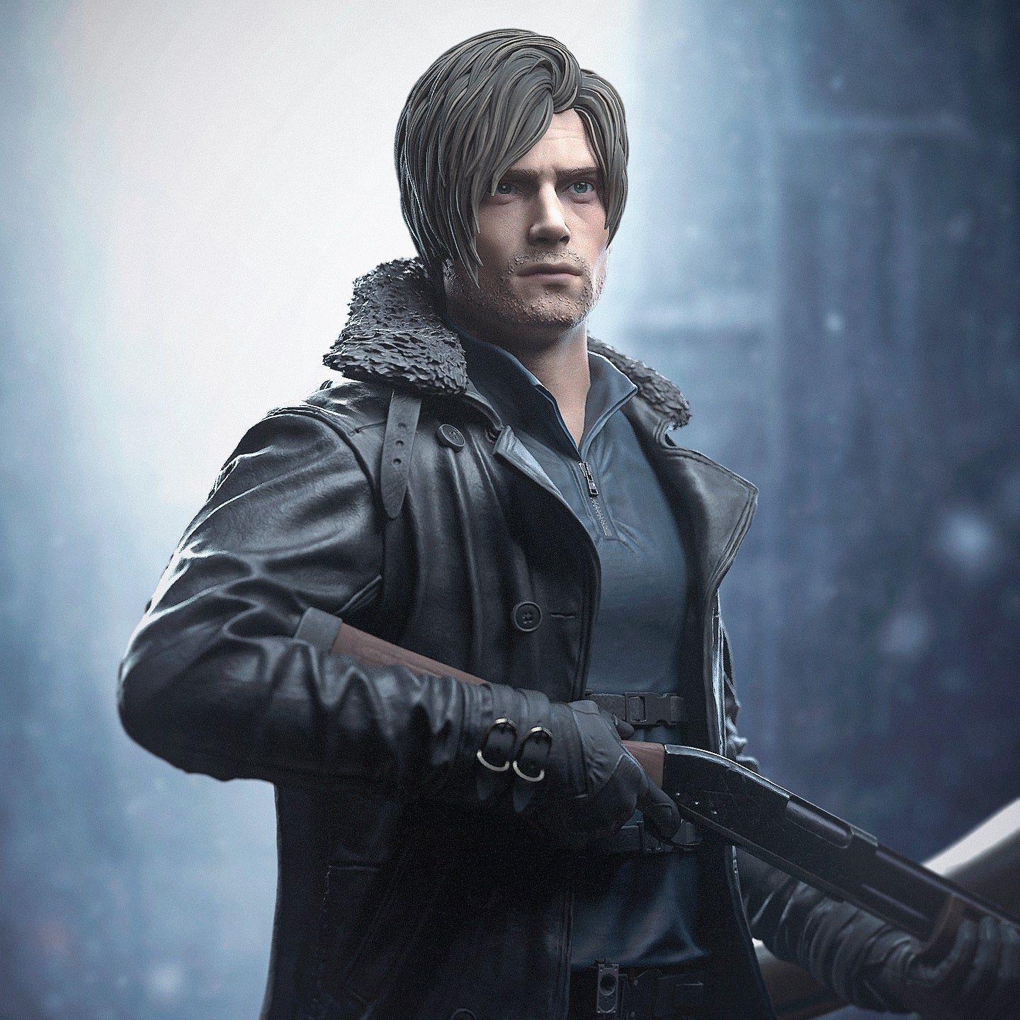 Kennedy | Survival Horror Game | Handcrafted Figure