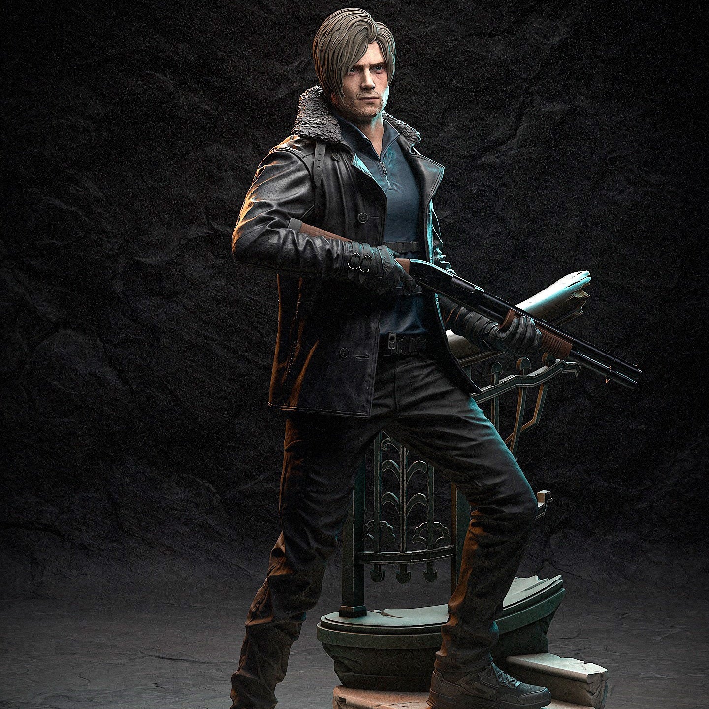 Kennedy | Survival Horror Game | Handcrafted Figure
