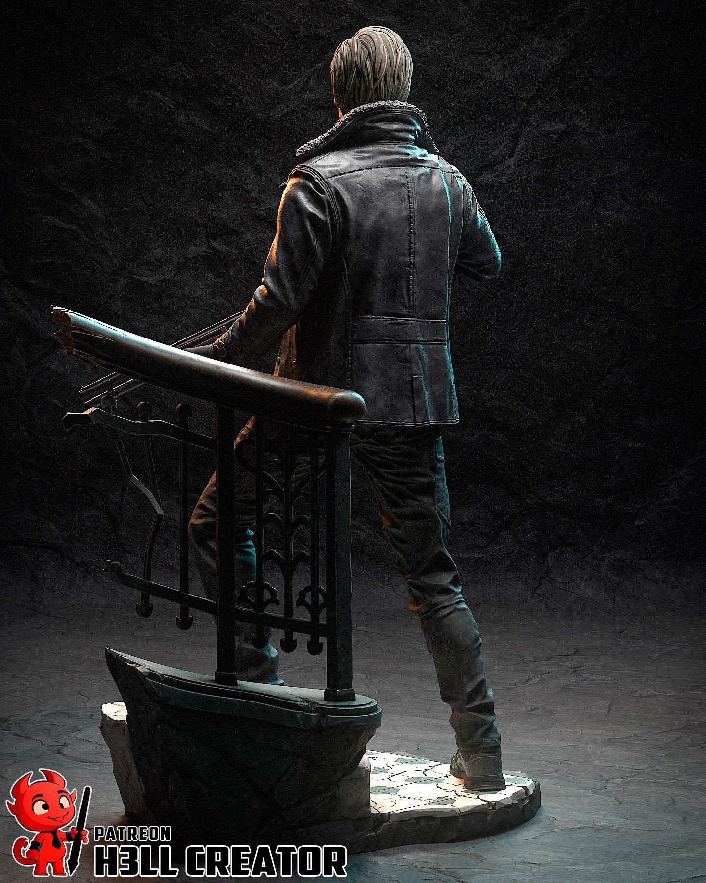 Leon and Grace | Survival Horror Game | Handcrafted Figure