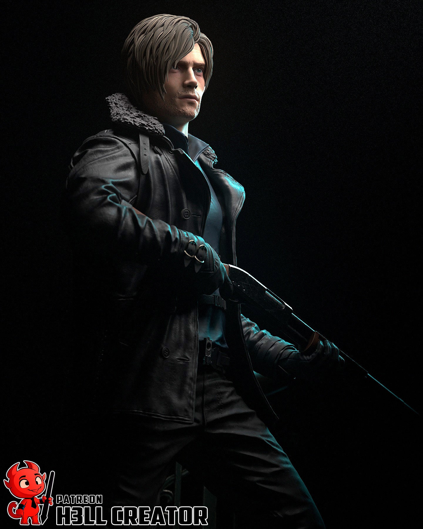 Kennedy | Survival Horror Game | Handcrafted Figure