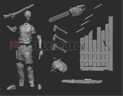 Kennedy | Survival Horror Game | Handcrafted Figure