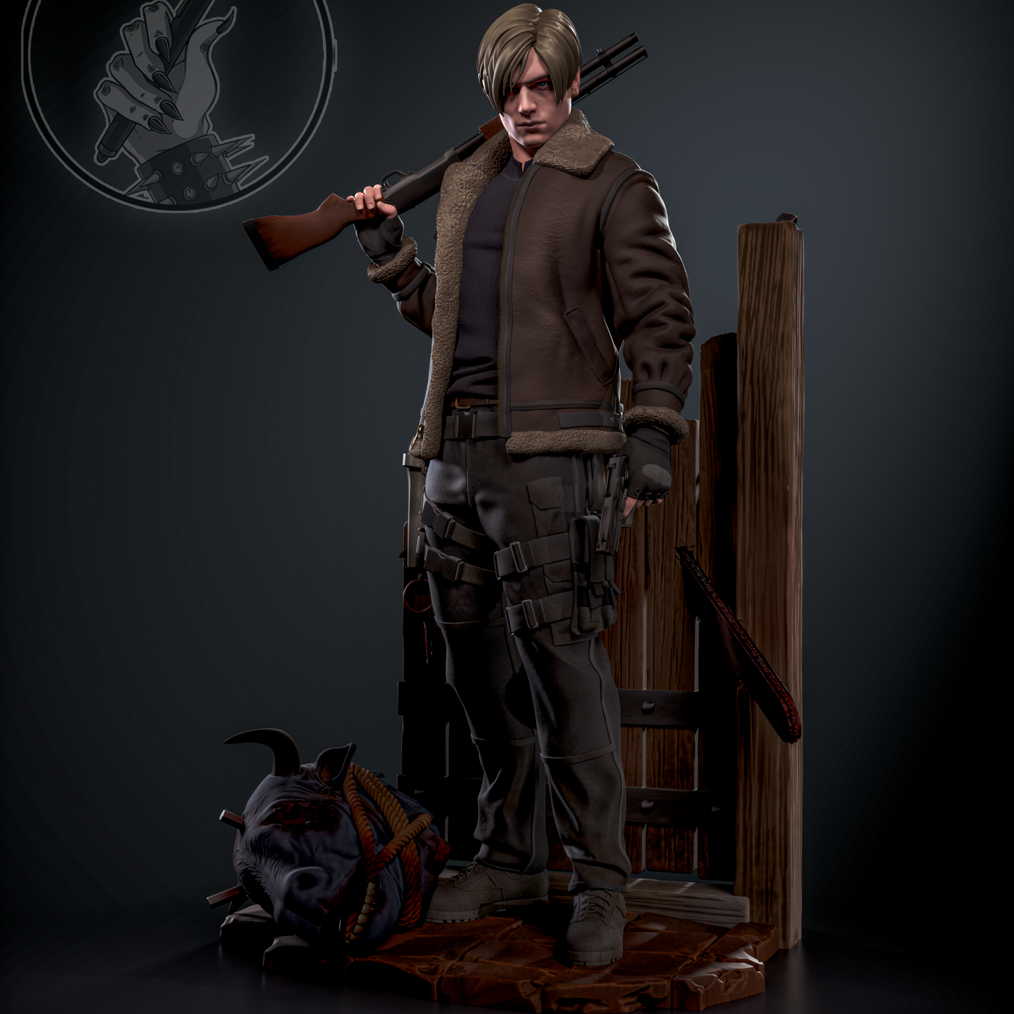 Kennedy | Survival Horror Game | Handcrafted Figure