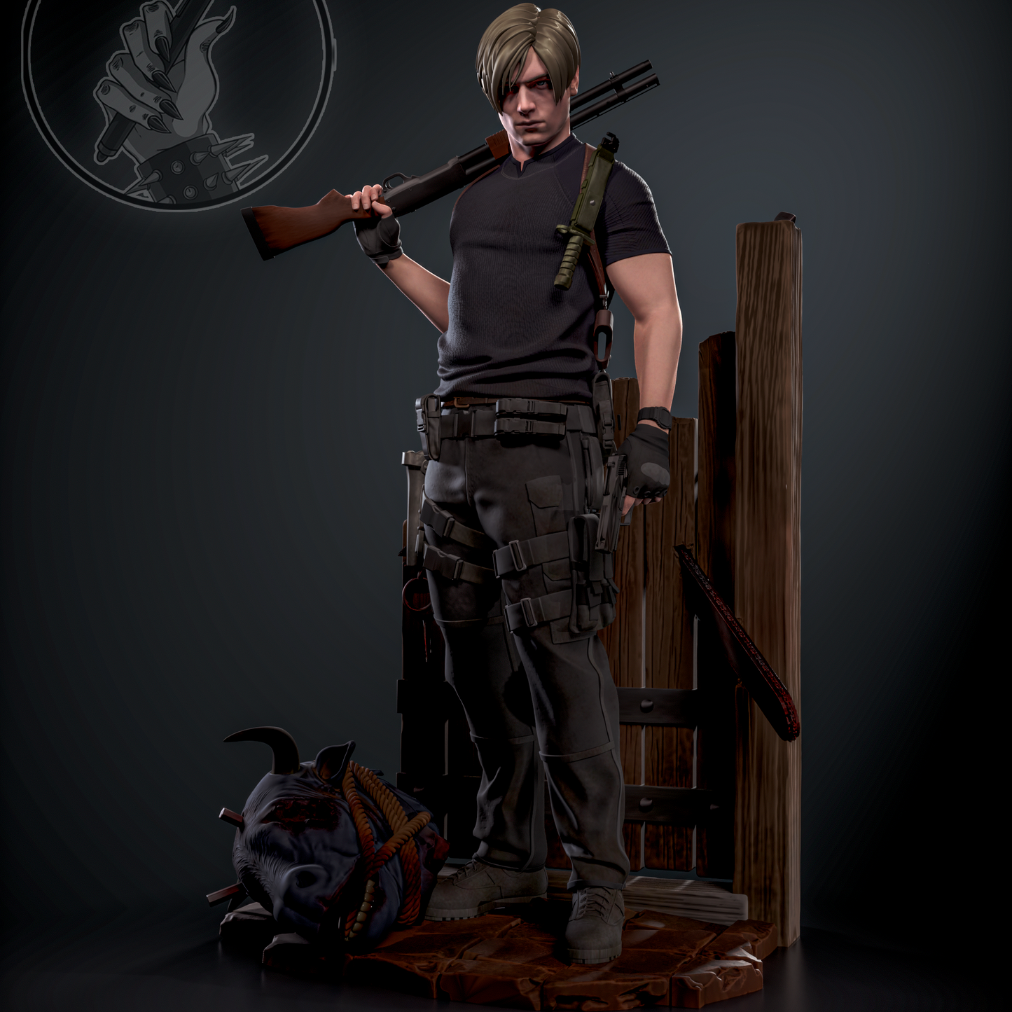 Kennedy | Survival Horror Game | Handcrafted Figure