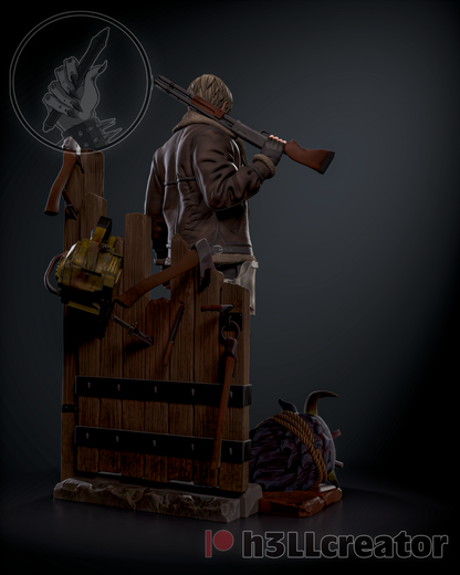 Kennedy | Survival Horror Game | Handcrafted Figure