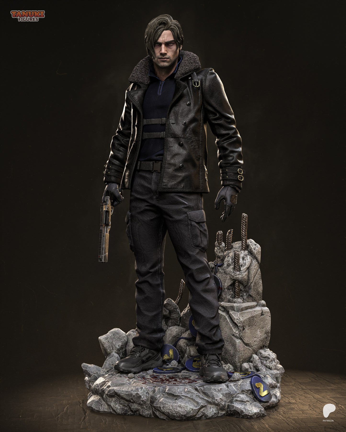 Kennedy | Survival Horror Game | Handcrafted Figure