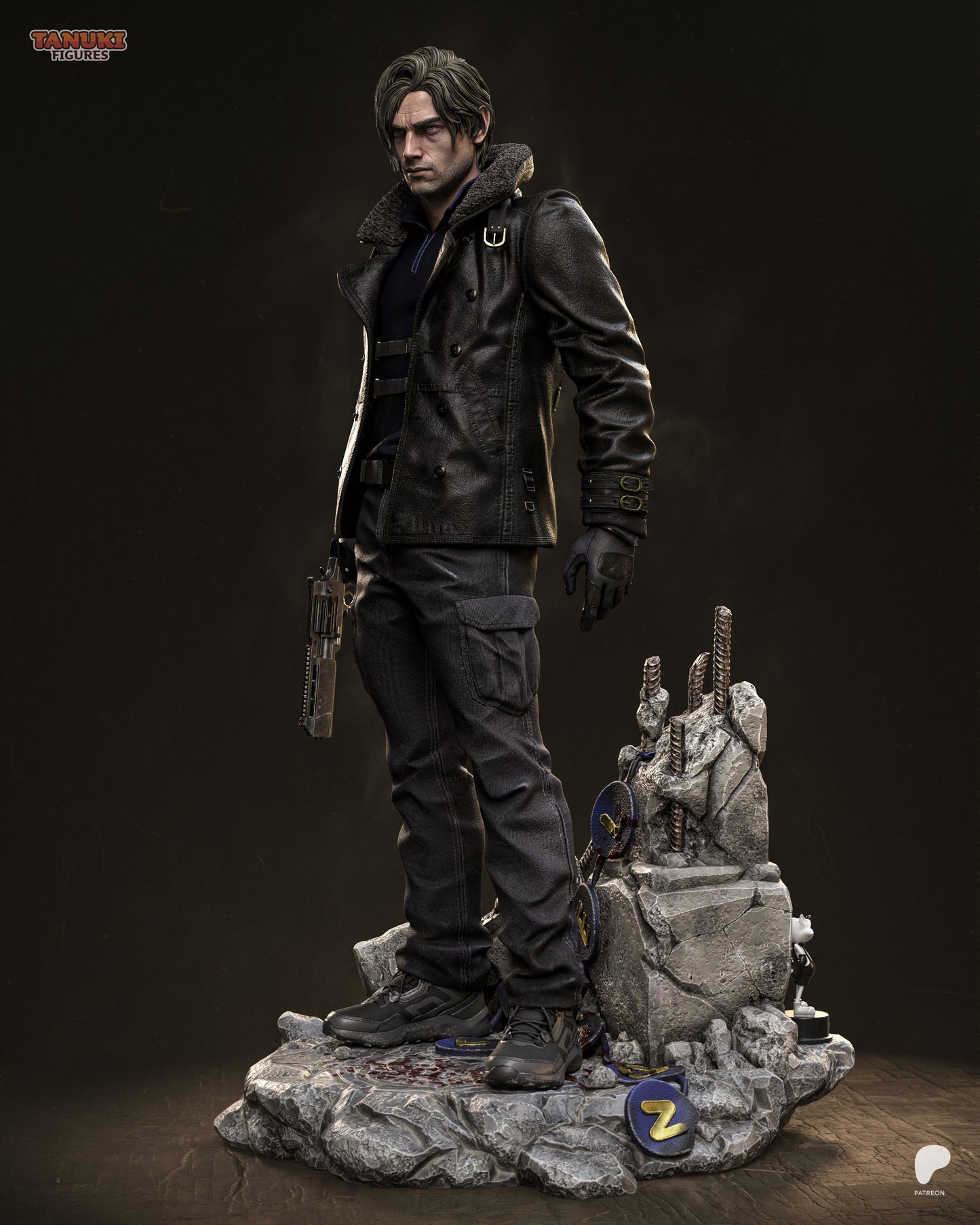 Kennedy | Survival Horror Game | Handcrafted Figure