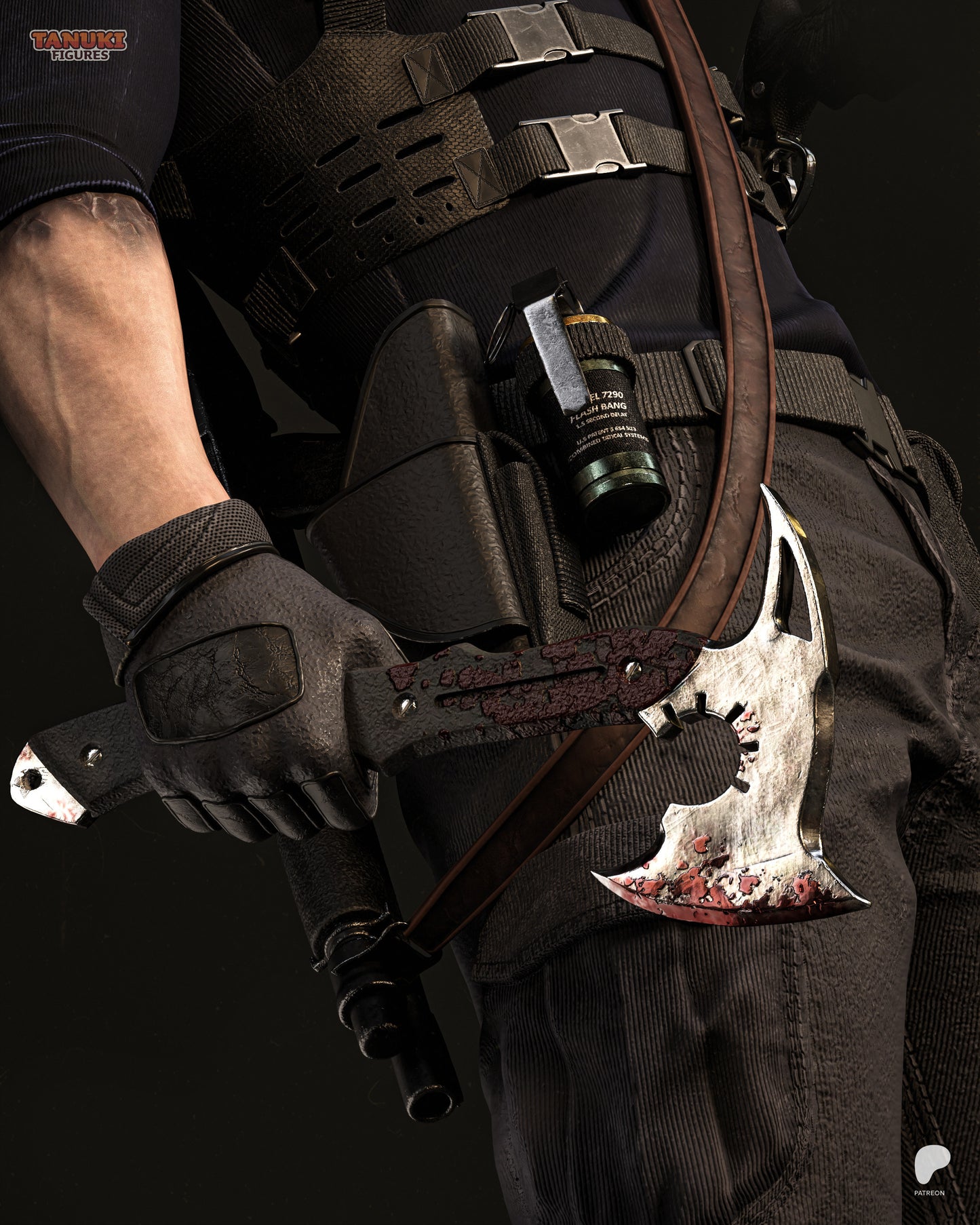 Kennedy | Survival Horror Game | Handcrafted Figure