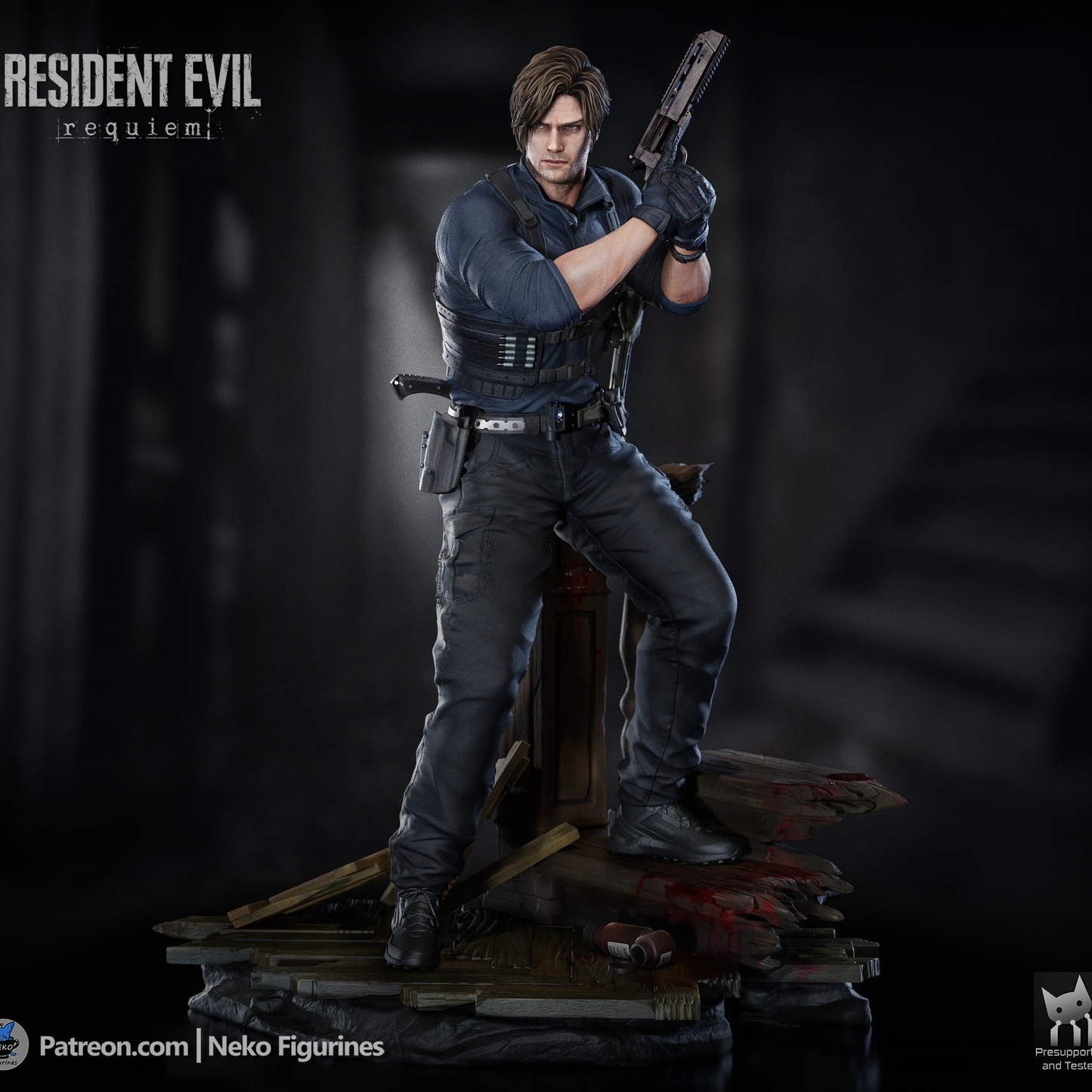 Kennedy | Survival Horror Game | Handcrafted Figure