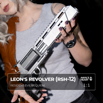 Leon's Revolver (RSh-12) | Survival Horror Game | Handcrafted Prop